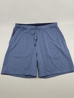 Vineyard Vines Men's On-the-go Knit Pull-On Shorts Blue Large